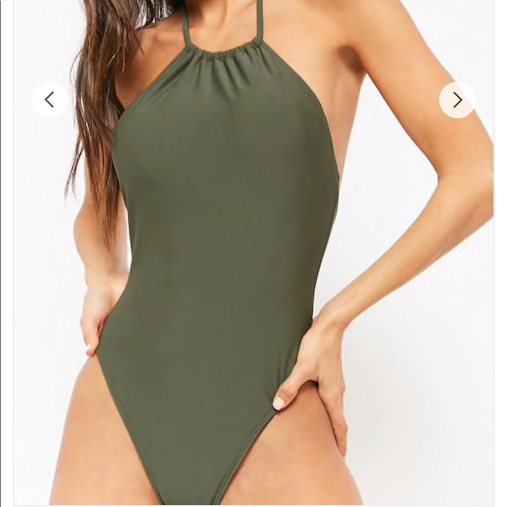 OLIVE GREEN ONE PIECE